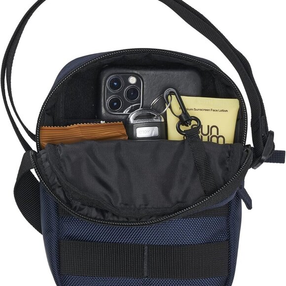 Brand New Sling Bag 15.5x10 Navy Pouch Style - Picture 3 of 4